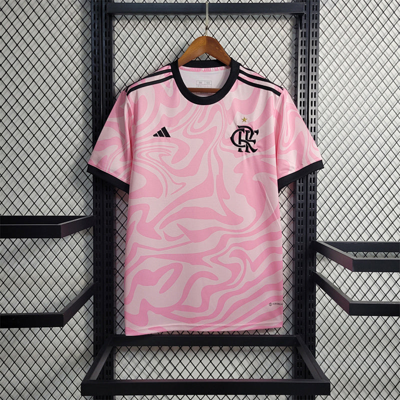 Maillot de Football Rose Flamengo