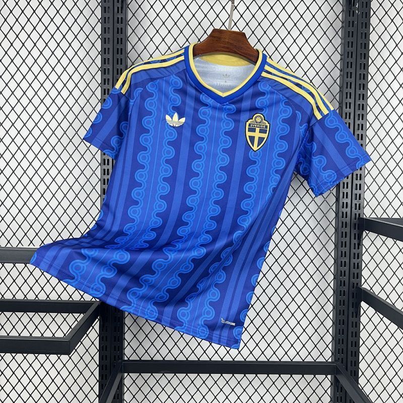 Maillot de Football Domicile Suède Coupe du Monde 2026