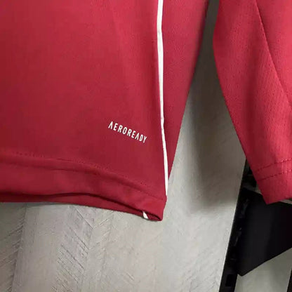 Maillot de foot domicile à manches longues Liverpool 25-26