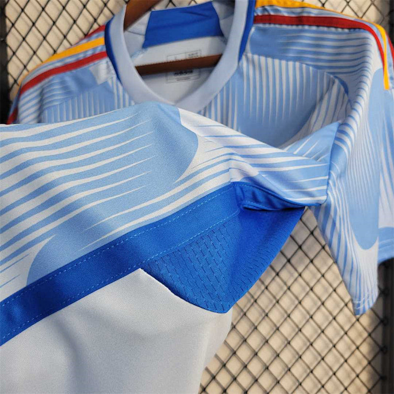 Maillot de football extérieur Espagne Coupe du Monde 2022