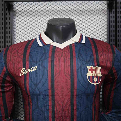 Maillot de foot manches longues version joueur 125ème anniversaire FC Barcelone 2025-2026