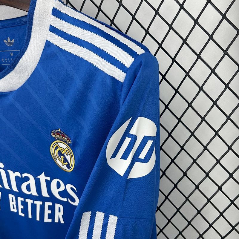 Maillot de Football Manches Longues Troisième Kit Real Madrid 25-26