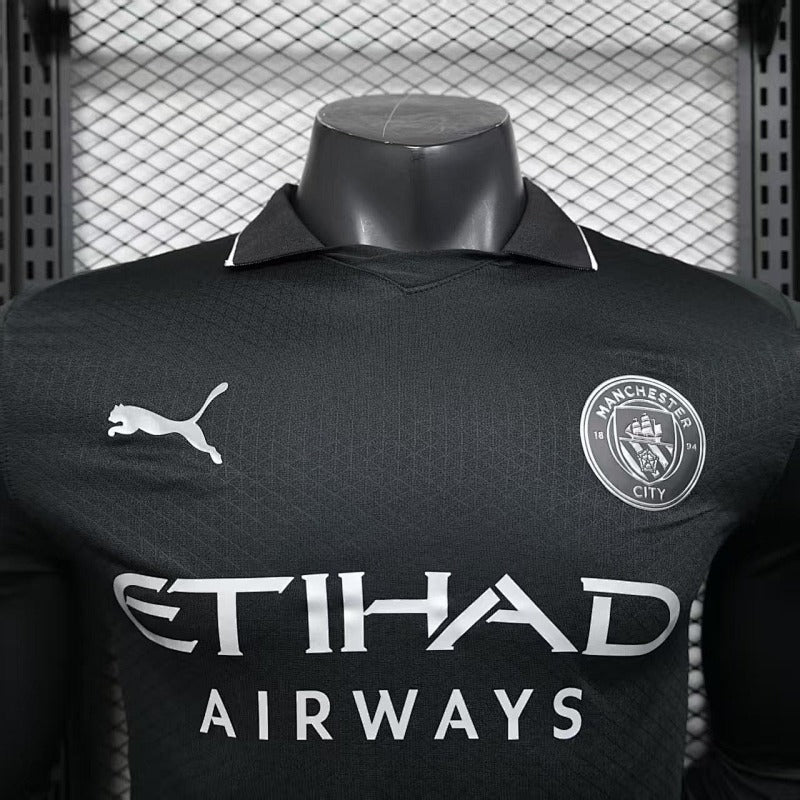 Maillot de foot manches longues extérieur Manchester City 25-26 - Version joueur
