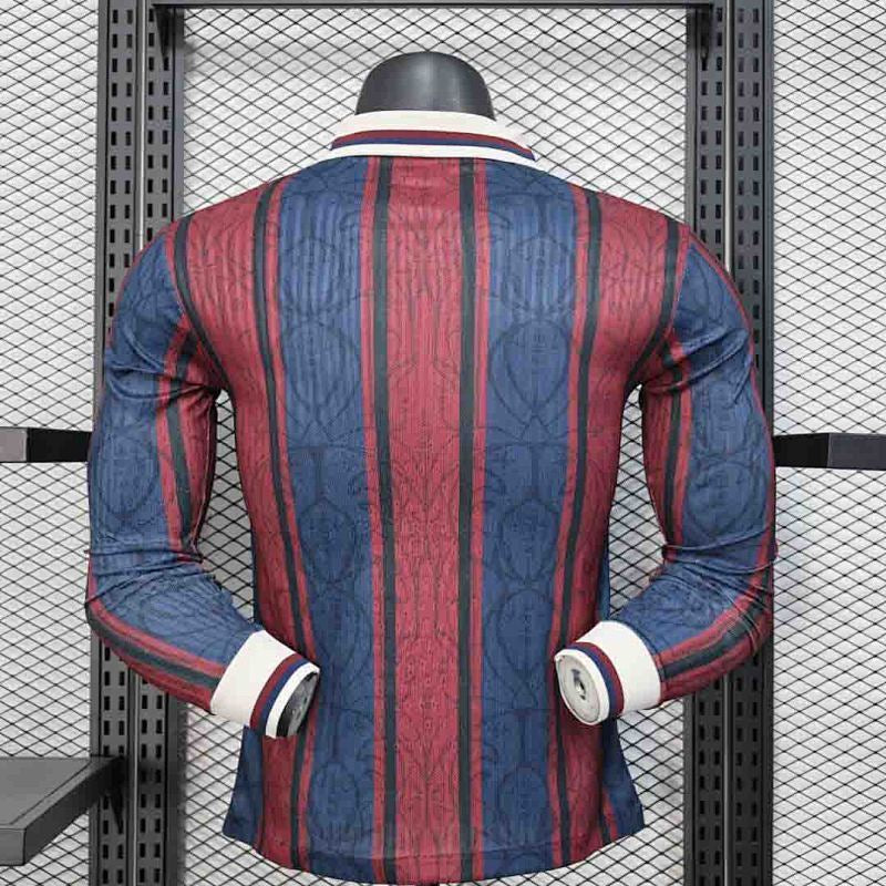 Maillot de foot manches longues version joueur 125ème anniversaire FC Barcelone 2025-2026