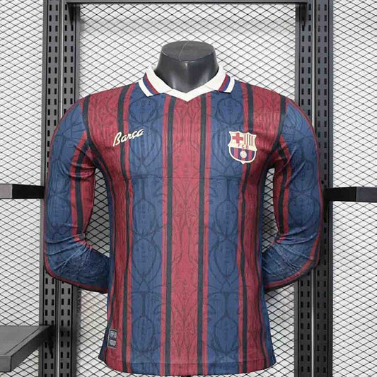 Maillot de foot manches longues version joueur 125ème anniversaire FC Barcelone 2025-2026