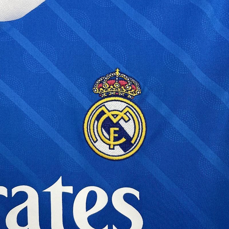 Maillot de Football Manches Longues Troisième Kit Real Madrid 25-26