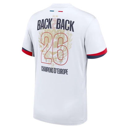 Maillot de Football Extérieur avec les 2 étoiles PSG 25-26