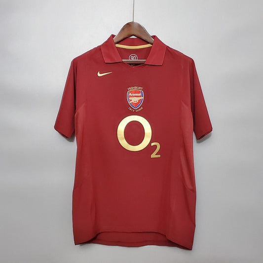 Maillot de Football Rétro Arsenal Highbury 2005-06