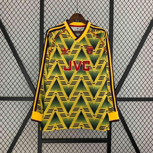 Maillot de Football Rétro Manche longues Arsenal 91-93