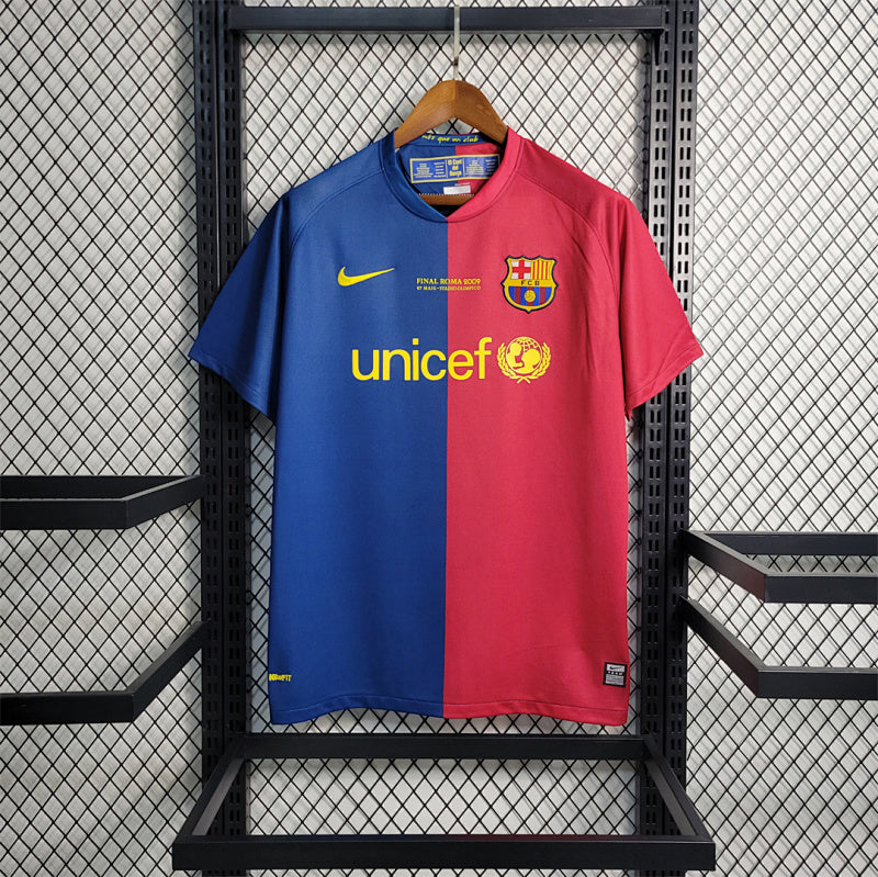 Maillot de Football Rétro Barcelone 08-09