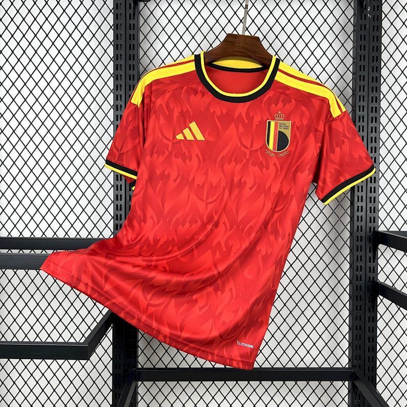 Maillot de Football Domicile Belgique Coupe du Monde 2026