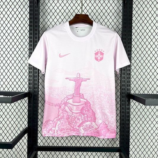 Maillot de Football Concept Rose Brésil