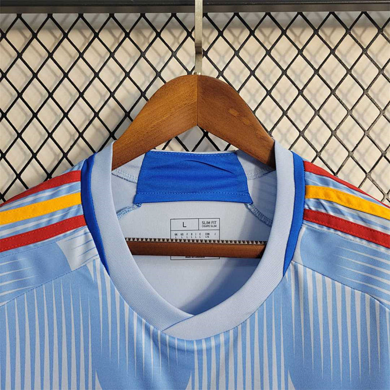 Maillot de football extérieur Espagne Coupe du Monde 2022