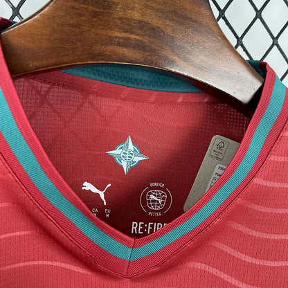 Maillot de football à manches longues domicile Portugal Coupe du Monde 2026