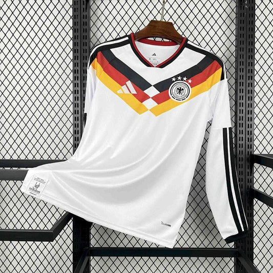 Maillot de foot domicile manches longues Allemagne Coupe du Monde 2026