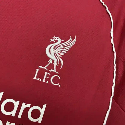 Maillot de foot domicile à manches longues Liverpool 25-26