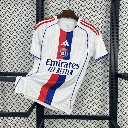 Maillot de Football Domicile Olympique Lyonnais 25-26