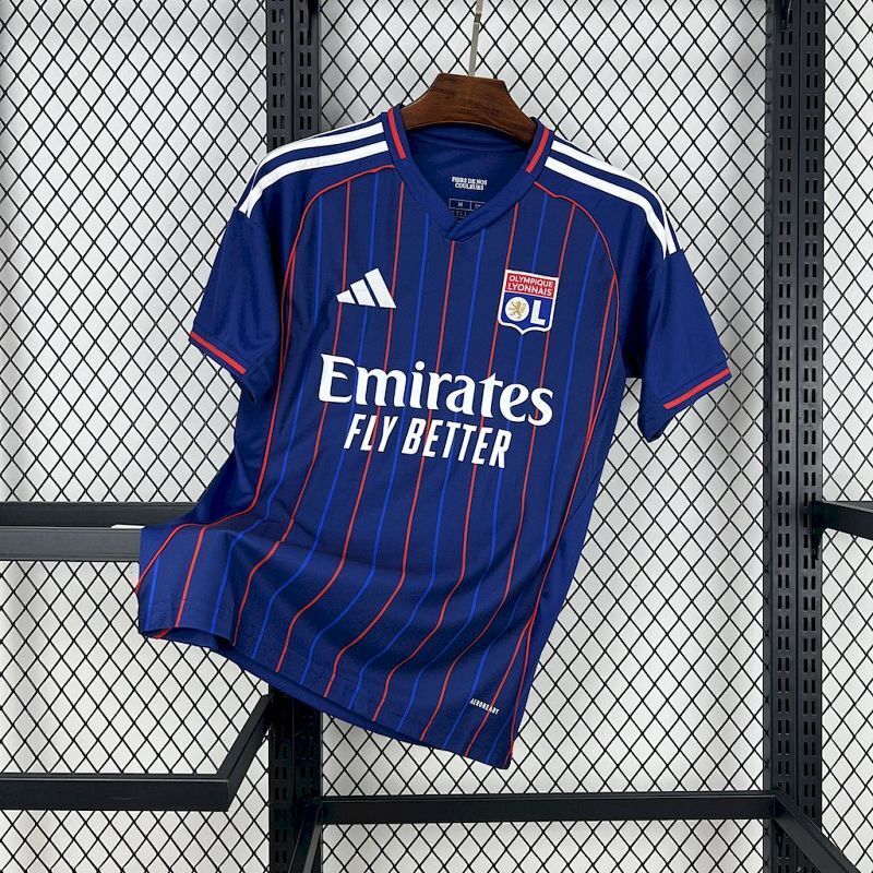 Maillot de Football Extérieur Olympique Lyonnais 25-26