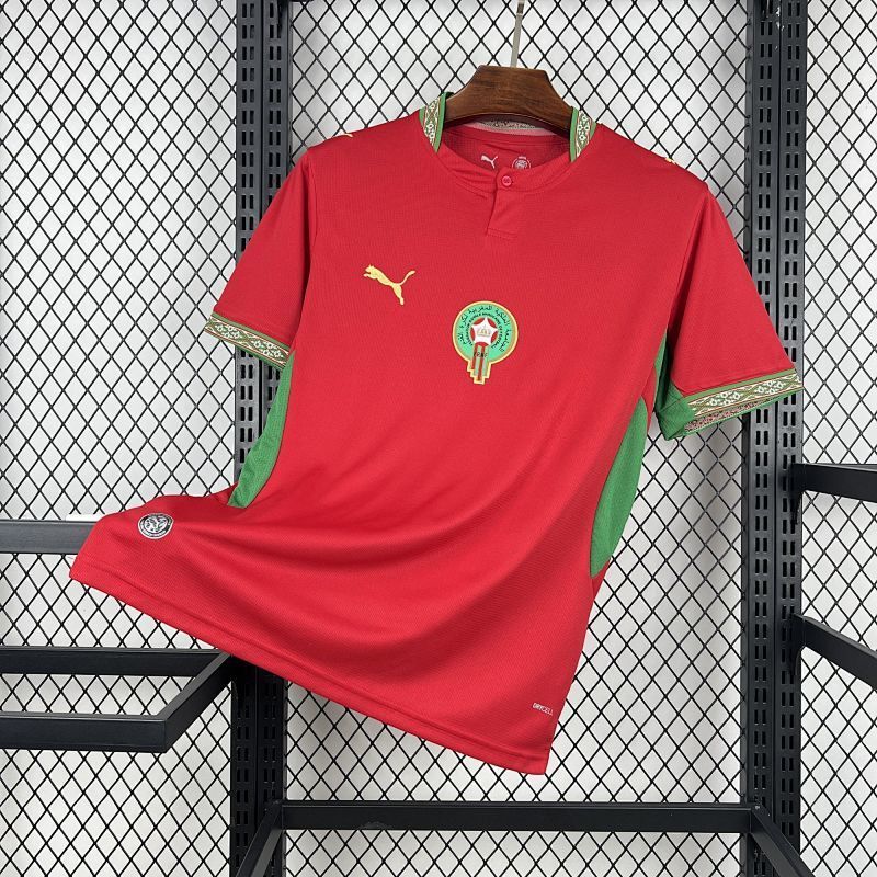Maillot de Football Domicile Maroc 25-26