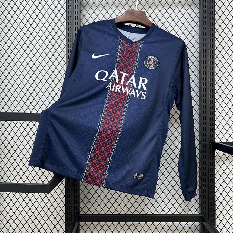 Maillot de Football Manche longue Domicile PSG 25-26