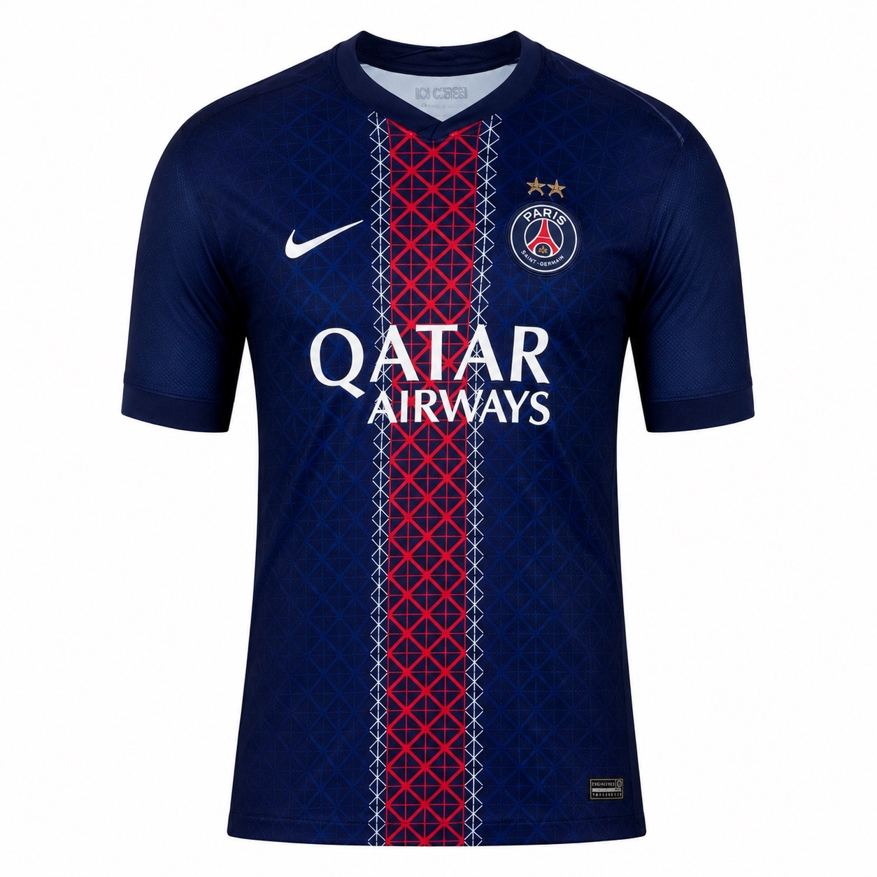 Maillot de Football Domicile avec les 2 étoiles PSG 25-26