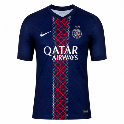 Maillot de Football Domicile avec les 2 étoiles PSG 25-26